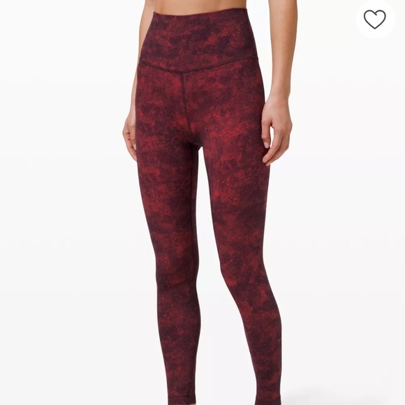 lululemon athletica Pants - lululemon Align™ Pant 28" Lunar New Year, brown and orange tones